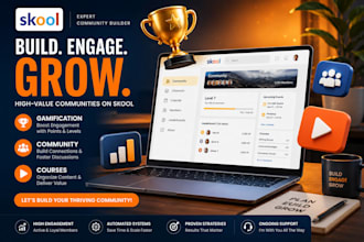 build your skool community, setup your online course ecosystem, online course