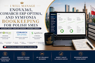 manage enova365, comarch erp optima, and symfonia bookkeeping for polish smes
