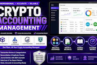 manage cryptoworth, aem journaler, cointracking and zenledger crypto accounting