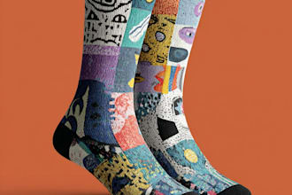 socks design unique socks design