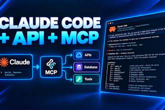build claude code apps, claude API integrations and custom mcp servers