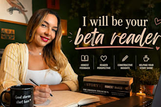 beta read your manuscript to help improve your story