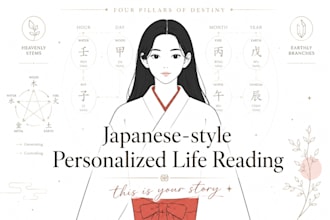 create your personalized japanese bazi and astrology life reading