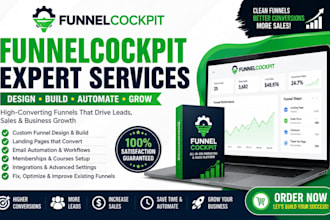 funnel cockpit expert, gohighlevel automation, gohighlevel course, ghl funnel