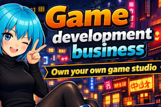 build and register a game development studio for you