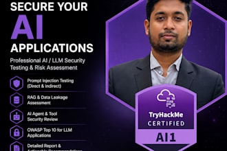 perform ai security risk assessment and llm penetration testing