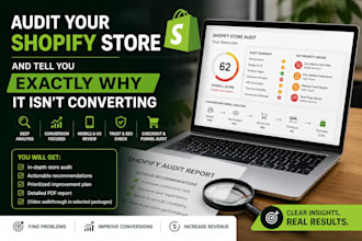 audit your shopify store and apply conversion implementations