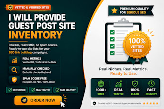 provide verified guest post sites for SEO