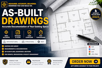 create accurate as built drawings from PDF sketches redlines