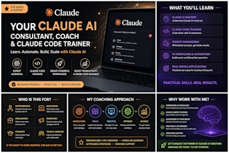 be your claude ai consultant, coach, and claude code trainer