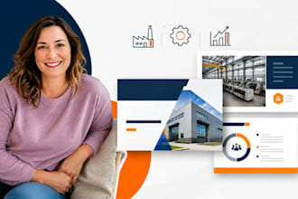 manufacturing company profile, factory PPT, corporate presentation design expert