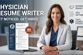 be your professional resume writer, cv, and linkedin optimizer