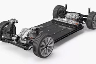 design vehicle chassis,ev skateboard,vehicle powertrain,suspension design,3d cad