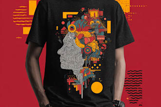 do t shirt design and graphic t shirt design