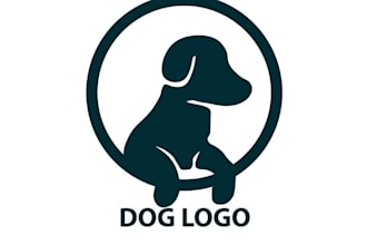 esign animal pet dog and cat logo