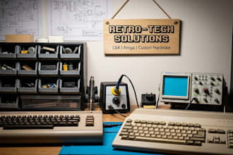 develop commodore 64, amiga and vintage computer hardware solutions