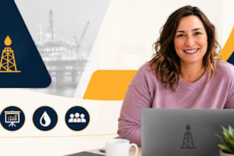 oilfield presentation, energy proposal deck, corporate powerpoint expert premium