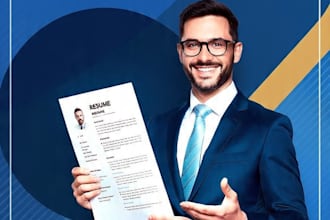 write ats professional resume and linkedin profile