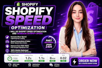 do shopify speed optimization and increase shopify speed