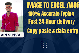 do fast image to excel and image to word typing work