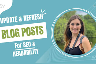 update and refresh your blog content