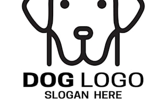 design amazing mascot cartoon logo for your dog