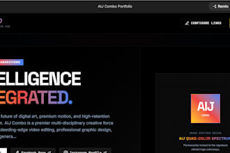 design a creative webflow or framer wesbite for your brand