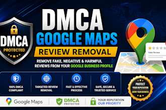 remove fake and bad negative  links from google map
