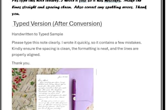 fast typing, handwritten notes, and PDF to word conversion