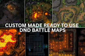 design dnd battle maps fantasy dungeon map for ttrpg vtt campaign and printing