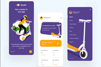 develop e scooter app, e bike app, ridesharing app