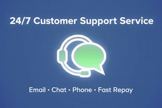 provide customer support service