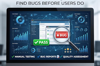 test your saas website or application and provide a detailed QA report