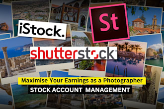 upload pictures on different stock websites for maximum earnings