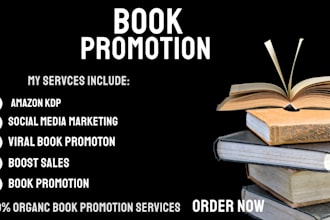 promote your book to increase sales and visibility
