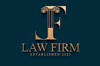 create premium attorney, law firm and legal consultant logo design