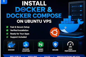 install docker and docker compose on ubuntu vps