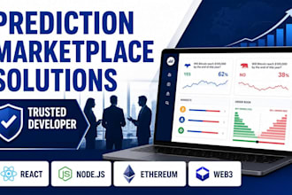 develop a prediction market platform like polymarket and predictit