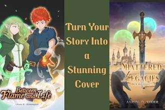 design book cover, ebook cover, KDP and paperback cover