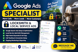 be google ads manager for your auto locksmith service to get more calls