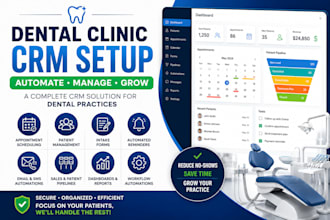 set up a custom dental clinic CRM with patient booking automation