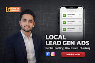 run facebook and instagram lead generation ads for local service businesses