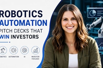 robotics presentation, automation powerpoint, ai pitch deck, investor slide deck