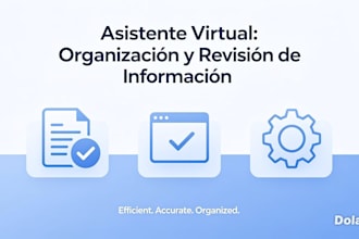 asistente virtual y organizacion de informacion