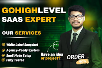 setup gohighlevel saas mode with white label snapshot and automation