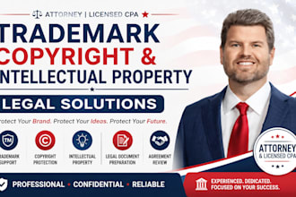 provide legal trade mark copyright and intellectual property law solution