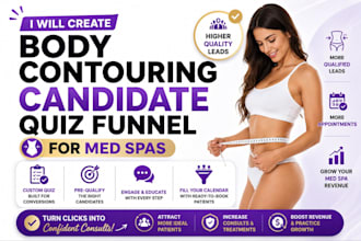 create body contouring candidate quiz for med spas