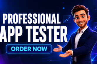 be your professional mobile app tester