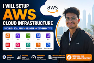 setup secure AWS cloud infrastructure with ec2 vpc and iam
