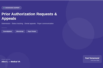 handle prior authorization requests and appeals for your medical practice